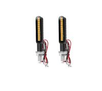 Clignotant indicateur Clignotant LED pour Motos, Feu D'avertissement Latéral Coulant, 12V pour pour Yam&aha pour Clignotant À Filetage 8mm