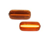 Clignotant Latéral A LED Feu De Position Latéral Dynamique LED Clignotant Pour A3 S3 8P A4 S4 RS4 B6 B7 A6 S6 RS6 C5 C7 8E0 949 127 8E0949127(Yellow Lens Amber)