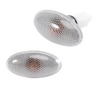 Clignotant Latéral Compatible Avec Peugeot Pour 206 407 607 2001 2002 2003 2004-2008 2X Clignotant Feu De Position Latéral Répétiteur Lampe Indicateur 632574