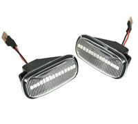 Clignotant latéral dynamique Indicateur Pour CRV Pour Accord Pour Civic Pour Jazz Pour Ajustement Pour Flux Pour Integra DC5 Feu Position Latéral Clignotants Dynamiques(Dynamic Crystal)