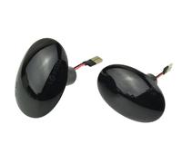 Clignotant latéral dynamique Indicateur Pour MINI Pour Cooper Pour R55 Pour R56 Pour R57 Pour R58 Pour R59 2007-13 Voiture Coulant Lampe Latérale Indicateur Marqueur Dynamique(Dynamic Black)