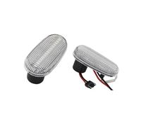 Clignotant Latéral Feux Position Latéraux Dynamiques pour Alfa pour Romeo pour Mito 955 147 pour GT 937 Clignotants 2 Pièces LED Lampe Latérale(Dynamic Crystal)