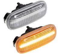 Clignotant latéral LED compatible avec Audi A3 8P | Audi A4 B6 B7 | Audi A6 C6 4F Feux clignotants Canbus SMD plafonnier transparent