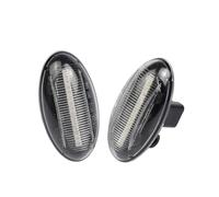 Clignotant latéral LED pour Citroen C1 C2 C3 C5 C6 LED marqueur d'aile latérale Clignotant Dynamique Clignotant démarrage Souffle lumière 9680057480.817300H010 Indicateur rétroviseur (Couleur : 2Pcs