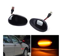 Clignotant latéral LED séquentiel noir pour Alfa Romeo 145 146 Type 930 1994-2001