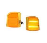 Clignotant Latéral Pour Chevrolet Pour Astro 1995-2005 2 Pièces Voiture LED Avant Coin Côté Marqueur Clignotants Feux Circulation Diurnes Clignotants latéraux Dynamiques(Yellow Lens Amber)