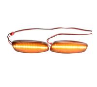 Clignotant Latéral Pour Citroen Pour C4 Pour Picasso Pour C3 Pour C5 Pour DS4 2X LED Clignotants Dynamiques Voiture Clignotants latéraux Dynamiques(Crystal white)