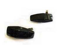 Clignotant Latéral Pour Hyundai Pour I10 Pour PA 2008 2009-2013 Indicateur Séquentiel Feu De Position Latéral À LED Dynamique Feu D'encombrement(Smoked black)