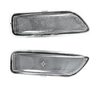 Clignotant Latéral Pour Volvo Pour S60 Pour V70 Pour S80 Pour XC70 Pour XC90 2001-2009 2 Pièces Clignotants Feux Position Latéraux Avant Sans Ampoules Feu D'encombrement