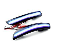 Clignotant Latéral Rétroviseur Clignotants Dynamiques À LED Pour Ford Pour Kuga Pour Escape Pour EcoSport 2013-2019 Pour Focus 3 MK3 SE ST RS Latéraux(Dynamic Blue-Yellow)