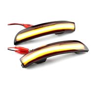 Clignotant Latéral Rétroviseur Clignotants Dynamiques À LED Pour Ford Pour Kuga Pour Escape Pour EcoSport 2013-2019 Pour Focus 3 MK3 SE ST RS Latéraux(Dynamic Yellow)