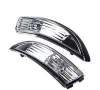 Clignotant LatéRal RéTroviseur Compatible Avec Ford Pour Fiesta Pour B-Max 2008 2009 2010 2011 2012 2013 2014 2015 2016 2017 Rétroviseur Gauche Droit Clignotant Feu De Position Répétiteur(Pair)