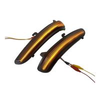 Clignotant Latéraux pour Peugeot 208 2008 pour Citroen pour C3 4 2Pièces Clignotants Rétroviseur Latéral À LED Dynamiques Feux Indicateurs Clignotant Séquentiels LED(Dynamic Smoked)
