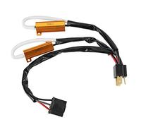 clignotant led, 1 paire de décodeurs de feux antibrouillard pour phares de voiture, faisceau de câbles sans erreur, pour H4 H7 9005 9006 H8 H9 H11