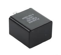 Clignotant LED de moto 12 V à 2 broches pour relais pour clignotants, clignotant électronique réglable avec protection contre les courts-circuits et les surcharges