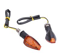 Clignotant Led Moto, Clignotant Moto 2pcs Universal 12V Clignotant Turn Signals Signaux De Moto Clignotants Arrière Clignotant Feu Arrière Feu Utilisation Adaptée Pour BMW Cafe Racer BMW(Yellow)