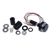 Clignotant LED moto Gadget M de Blaze Disc, gauche, noir anodisé, pièces, Moto