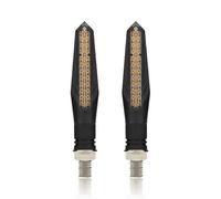 Clignotant LED pour moto, flèche ambre, lampe à eau courante, clignotant, indicateurs pour Yamaha