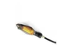Clignotant LED Pour Moto Indicateur De Lampe D'eau Courante Universel Pour Moto Feux Stop(Color-1pc)