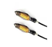 Clignotant LED Pour Moto Indicateur De Lampe D'eau Courante Universel Pour Moto Feux Stop(Color-2pcs)
