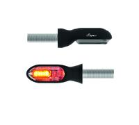 Clignotant LighTech Led plastique ABS noir petite taille (La paire)