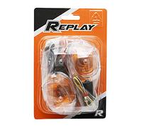 Clignotant MBK 50 Booster 2004- QT12 (arriere x2) - Orange