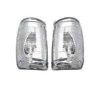 Clignotant Miroir Porte Lot de 1/2 caches de rétroviseur gauche/droit transparents sans ampoule pour Ford pour Transit pour MK8 2014-2020(1 paire)