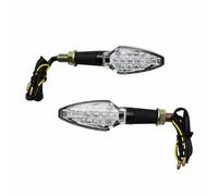 Tucano Urbano Clignotant moto Avoc Fuka 15 LEDs Transparent/Noir 95x30x30mm (homologué ECE)