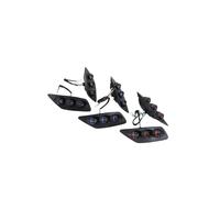 Clignotant Moto Clignotant Moto Feu Arrière Intégré pour Moto, Clignotant, Clignotant, Clignotant Avant Ou Clignotant Arrière(Black)