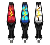 Clignotant Moto Clignotant Moto Style Éclair Lampe Décorative Clignotant Signal Lumineux Indicateurs De Flux Moto Accessoires