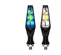 Clignotant Moto Clignotant Moto Style Éclair Lampe Décorative Clignotant Signal Lumineux Indicateurs De Flux Moto Accessoires