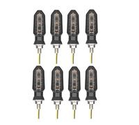 Clignotant Moto Clignotants De Moto 8MM Feux De Position Latéraux Ambrés Indicateur Clignotant 12V Clignotants De Moto Feux De Clignotant