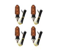 Clignotant Moto Clignotants De Moto 8MM Feux De Position Latéraux Ambrés Indicateur Clignotant 12V Clignotants De Moto Feux De Clignotant