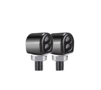 Clignotant Moto Feu clignotant de moto en aluminium de 8 mm, lampe clignotante 12 V, feu de signalisation ambre