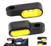 Clignotant Moto LED 12V Universel Séquentiel Mini en Alliage d’Aluminium, Feux de Direction Étanches IP67, Indicateur de Signalisation Avant Arrière pour Moto Scooter Quad Vélo Électrique Custom Café