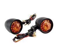 Clignotant Moto Led,Clignotant 1Pair 12V Turn Signal Indicateur De Rétro Diamant Blinker Lumineuse Accessoires