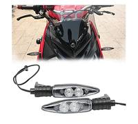 Clignotant Moto Led,Clignotant R1200GS Motorcycle Turn Signal Indicateurs Ajuster Utilisation adaptée pour BMW(Front Signal Light)