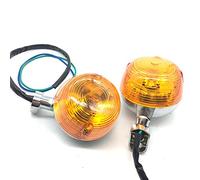 Clignotant Moto Vintage Clignotants Indicateur Moto Acier Clignotants Lumières Feux De Direction Rond Zinc Métal Assemblage Clignotant Moto Led