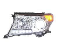 Clignotant Phares Ampoule LED Bi Xénon Accessoires Signal Dynamique Pour Toyota Pour Land Pour Cruiser 2007 - 2015 Pour LC200 DRL H7 Ensemble Phares Avant Voiture(A)