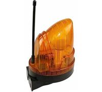 Clignotant portail 220V universel LED, antenne, signalisation balisage Guazhuni YYV