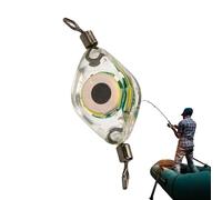 Clignotant pour appâts - Clignotant sous- en forme d'oeil, Clignotant pour leurres de poissons à la traîne | Lumière de pêche sous-marine à LED à goutte profonde activée par l'eau super brillante