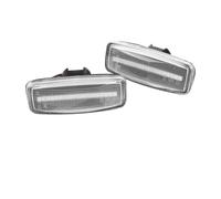 Clignotant pour QX60 M35 M45 FX35 FX45 Clignotant Feu De Position Latéral Avant À LED Dynamique Séquentiel Clignotant Latéral(White)