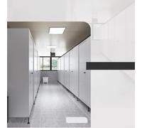 Clignotant pour toilettes publiques avec affichage de l'état bicolore et construction en métal mixte pour une longévité fonctionnelle