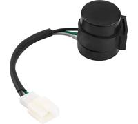 Clignotant, relais de clignotant rond noir résistant à l'usure 3 broches en plastique pour 50-250 cc motocycles scooter cyclomoteur ATV de remplacement GY6