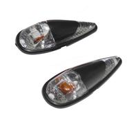 Clignotant Replay DECO GOUTTE EAU FENDER TRANSPARENT - AMPOULE ORANGE L 61mm - H 22mm 18mm
