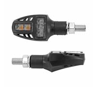 Clignotant Replay UNIVERSEL T COMPACT 5 LEDS FONCTION FEU POSITION STOP TRANSPARENT - L 56mm - H 27mm 23mm HOMOLOGUE CE PAIRE