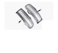 Clignotant Rétroviseur 2 Pièces pour Jeep pour Renegade 2015-2022 Clignotants LED Dynamiques Clignotants De Rétroviseur Clignotant Transparent(Dynamic Crystal)