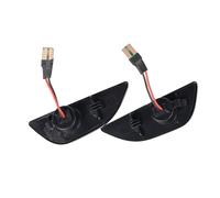 Clignotant Rétroviseur 2 Pièces Voiture LED Marqueur Latéral Dynamique Clignotant Lampe 95994974 95434685 95994973 95434684 Pour Chevrolet Pour Trax 2012-2020(Smoked)