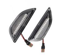 Clignotant Rétroviseur 2 Pièces Voiture LED Marqueur Latéral Dynamique Clignotant Lampe 95994974 95434685 95994973 95434684 Pour Chevrolet Pour Trax 2012-2020(Clear)