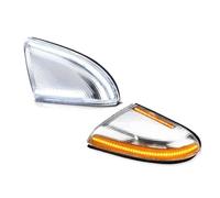 Clignotant Rétroviseur LED Pour Dodge Pour Ram 1500 2500 2009-2018 2pc Indicateur Dynamique Clignotant Lumière Rétroviseur Clignotant Lumière Blanc LED Feu De Stationnement Rétroviseur Étanche(2PC R L